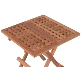 deVries de Vries Beistelltisch Woodie B/H/T: 50x50x50 cm - BHT 50x50x50 cm