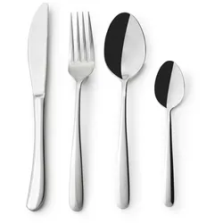 Excelsa Besteckset 24 Stück Prestige Stahl Silber