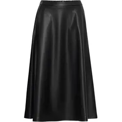 A-Linien-Rock B.YOUNG "A-Linien-Rock BYDasama", Damen, Gr. 40, schwarz, Obermaterial: 100% Polyester PES., casual, A-Linie ca. Mitte Wade, Röcke