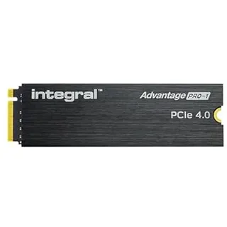 Integral Advantage PRO-1 2TB NVME SSD M.2 2280 PCIe Lightning-Fast Gen4x4 R-7400MB/s W-6700MB/s Solid State Drive Eingebauter Kühlkörper Kompatibel mit PS5 | M2 SSD | PS5 SSD | SSD 2TB | 2TB SSD