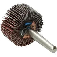 Saint-Gobain Norton Fächerschleifer mit Schaft R207Plus 30x15x6 P80