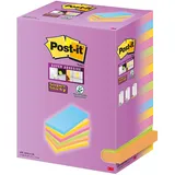 Post-it Post-it® Super Sticky Notes Carnival Haftnotizen extrastark farbsortiert, 16 Blöcke