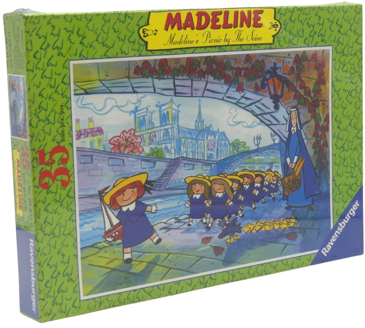 Ravensburger Puzzle MADELINE Picnic bei der Seine 35 Teile 30 x 21 cm NEU OVP