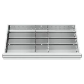 Stier Schubladenschrank mit 7 Schubladen BxTxH 900x575x1020 mm inkl. Einteilungsset
