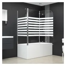 vidaXL Duschabtrennung 120 x 68 cm 146226