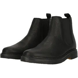 CLARKS Clarkdale Easy Mädchen, Gr. 44 schwarz, Leder, Schuhe Stiefel, mit elastischen Einsätzen an den Seiten