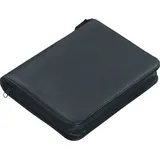 Alassio Luino A5 FineTouch Lederimitat schwarz