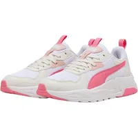 Puma Trinity LITE JR Sneaker, White-Magic Rose-Vapor Gray, 39