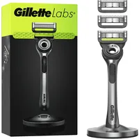 Gillette Labs mit Peelingstange, Gillette Herrenrasierer, 1 Griff, 3