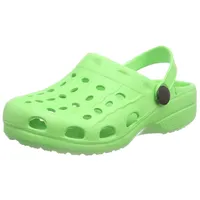 Playshoes Eva Badeschuhe Gartenschuhe Unisex-Kinder Clogs, Grün(29), 22/23 EU, 171727,