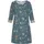 LASCANA Nachthemd Blumen Allover-Druck Blau 32/34