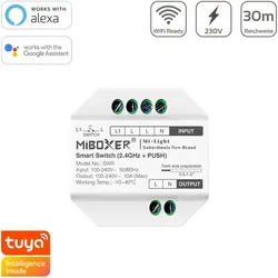 MiBoxer LED Funkschalter 2,4GHz+Push SWR