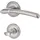Alpertec WC-Rosettengarnitur Lena Messing Bi-Colour rosa