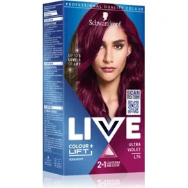 Schwarzkopf LIVE Colour + Lift L76 ultra violet 1 Stück