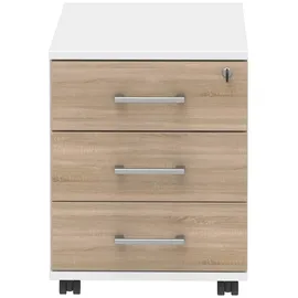 Röhr-Bush Direct Office 2 Rollcontainer 42,5 x 50,0 x 55,0 cm weiß