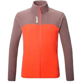 Millet Ubic Lightgrid Fleece Mit Durchgehendem Reißverschluss - Pepper / Paprika - XL