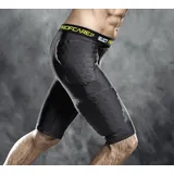 Select Kompressions-Hose mit Polster schwarz M