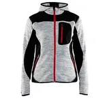 Blåkläder Strickjacke grau melange XS