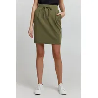 Oxmo OXArna 21950065-ME Femininer Rock mit Tunnelzug in Grün | XL