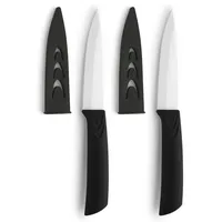 Amefa AUENTHAL Schälmesser 10 cm ergonomischer Griff Schwarz/Weiß