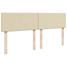 vidaXL Boxspringbett 180 x 200 cm Creme
