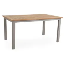 Brafab Lyon Ausziehtisch 194-252 x 252 x 76 cm Beige/Khaki