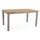 Brafab Lyon Ausziehtisch 194-252 x 252 x 76 cm Beige/Khaki