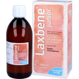 RECORDATI PHARMA GMBH Laxbene junior 500 mg/ml Lösung zum Einnehmen 500 ml
