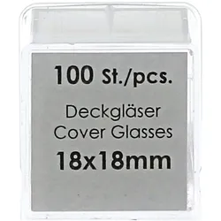 Deckgläser 18x18 mm 100 St