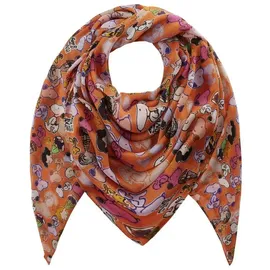 Codello Halstuch Damen, 140x140cm, 100% Polyester, dünnes Tuch mit Peanuts Print - Size: 100 x 180 cm