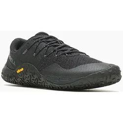 Barfußschuh MERRELL "TRAIL GLOVE 7", Gr. 43, schwarz, Textil, Synthetik, sportlich, Schuhe, für Laufstrecken geeignet