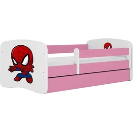raumhirsch furniture Kinderbett Raumhirsch 80 x 180 cm Holzwerkstoff rosa