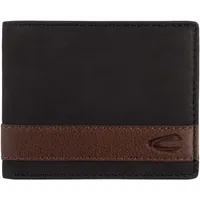 CAMEL ACTIVE Taipeh Herren Geldbörse RFID Leder 11 cm Portemonnaies Schwarz