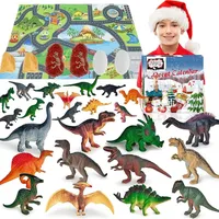 LuxusKollektion Adventskalender 2024 Kinder Dinosaurier Spielzeug 2-8 Jahre Junge Weihnachtskalender