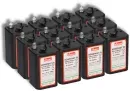 12x Nissen 4R25 Konstant 25 - 6V / 25-28Ah Luftsauerstoff - ohne Quecksilber und Cadmium