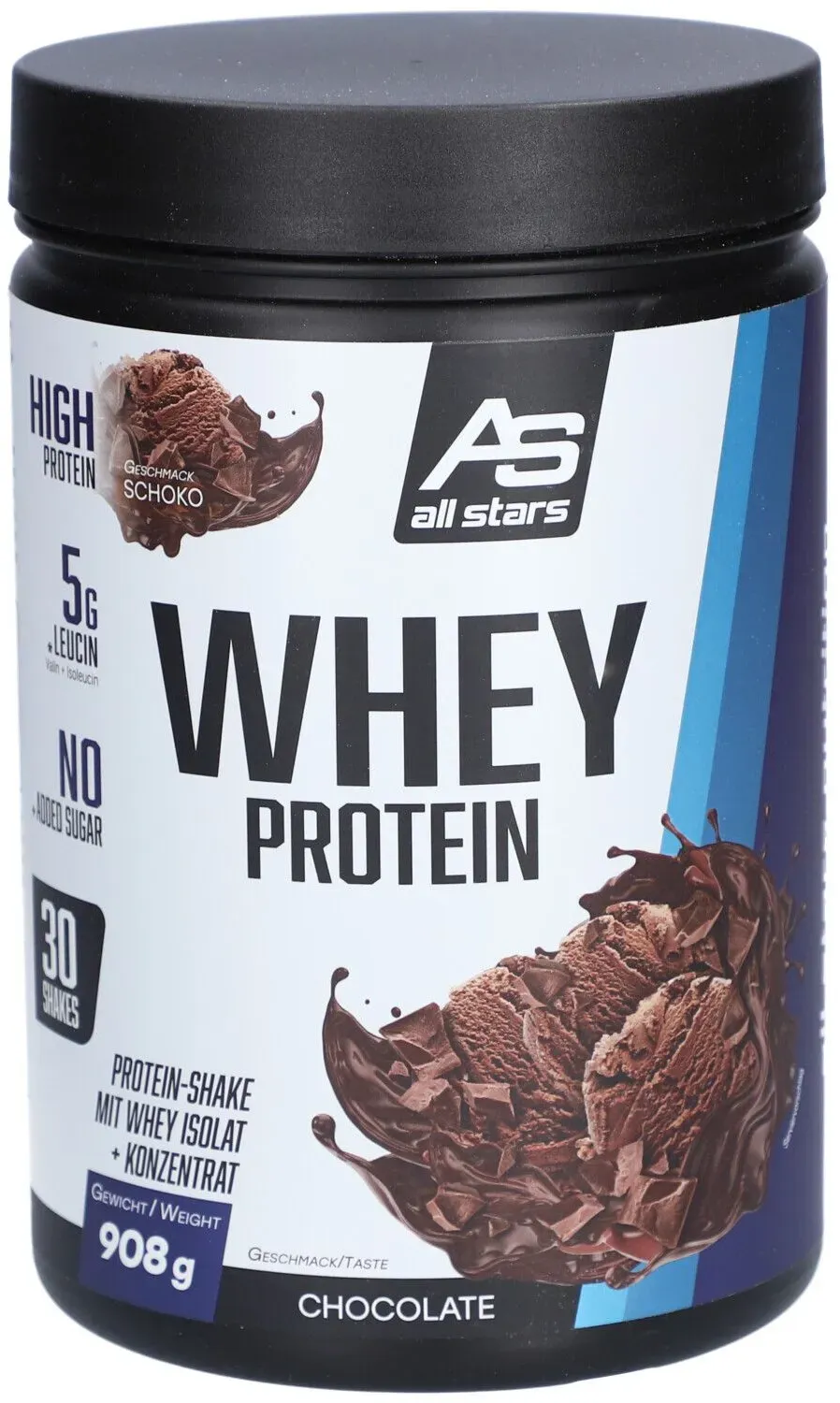 All Stars® ALL Stars Whey Protein Chocolate 908g