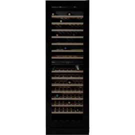 Amica "WK 348 100 S", Weinkühler Weinkühler mit Kompressor Freistehend (schwarz), 118 Flasche(n)