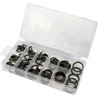 bricoline Metall-gummi-unterlegscheiben-set