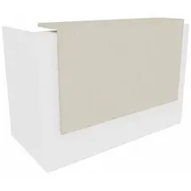 Quadrifoglio Empfangstheke gerade, weiß, ulme 166,0 x 88,0 x 113,0 cm
