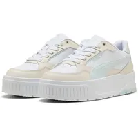Puma Karmen II Idol Damen Weite 40 white/peaceful blue/alpine snow