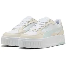 Puma Karmen II Idol Damen Weite 40 white/peaceful blue/alpine snow