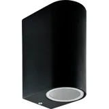 OEM Außenleuchte Aluminium 6,7x9,2x15 cm 2xGU10 schwarz