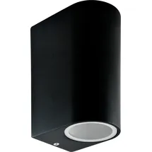 OEM Außenleuchte Aluminium 6,7x9,2x15 cm 2xGU10 schwarz