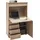 Priess Sekretär "Ahaus", braun (struktureichefarben hell), B:82cm H:139cm T:38cm, Sekretäre, Sekretär
