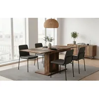 B&D home Esstisch Bosco | ausziehbar 120-160x80 cm 4-6