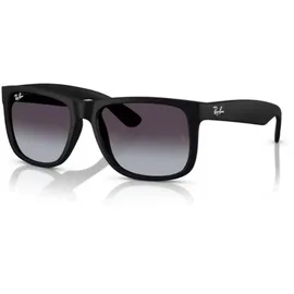 Ray-Ban Justin RB4165 601/8G 54 rubber black / grey gradient