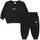 Nike Kinder Essential Fleece Crew Set, Black, 6/7 Jahre