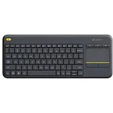 Logitech K400 Plus Wireless Touch Keyboard DE schwarz