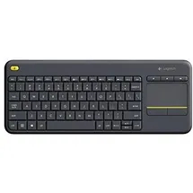 Logitech K400 Plus Wireless Touch Keyboard DE schwarz