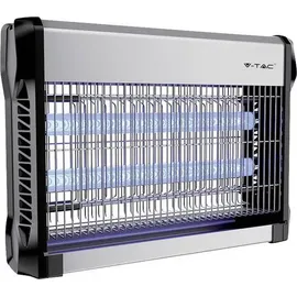 V-Tac VT-3220 11180 UV-Insektenfänger UV-Licht 20W (B x H) x T) 397 x 280 x 93.5mm Schwarz, Grau 1St.